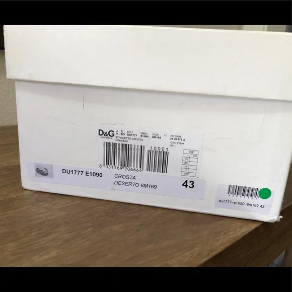 Dolce & Gabbana men’s ankle boots EUR size 43 / US 10 - Picture 9 of 9